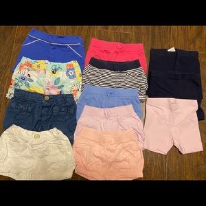 Lot of Gymboree and Shorts 12-18 months